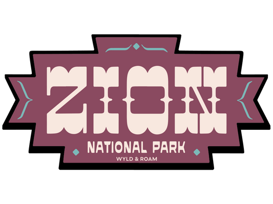 Zion Southwest Sticker - Wander Together Outfitters