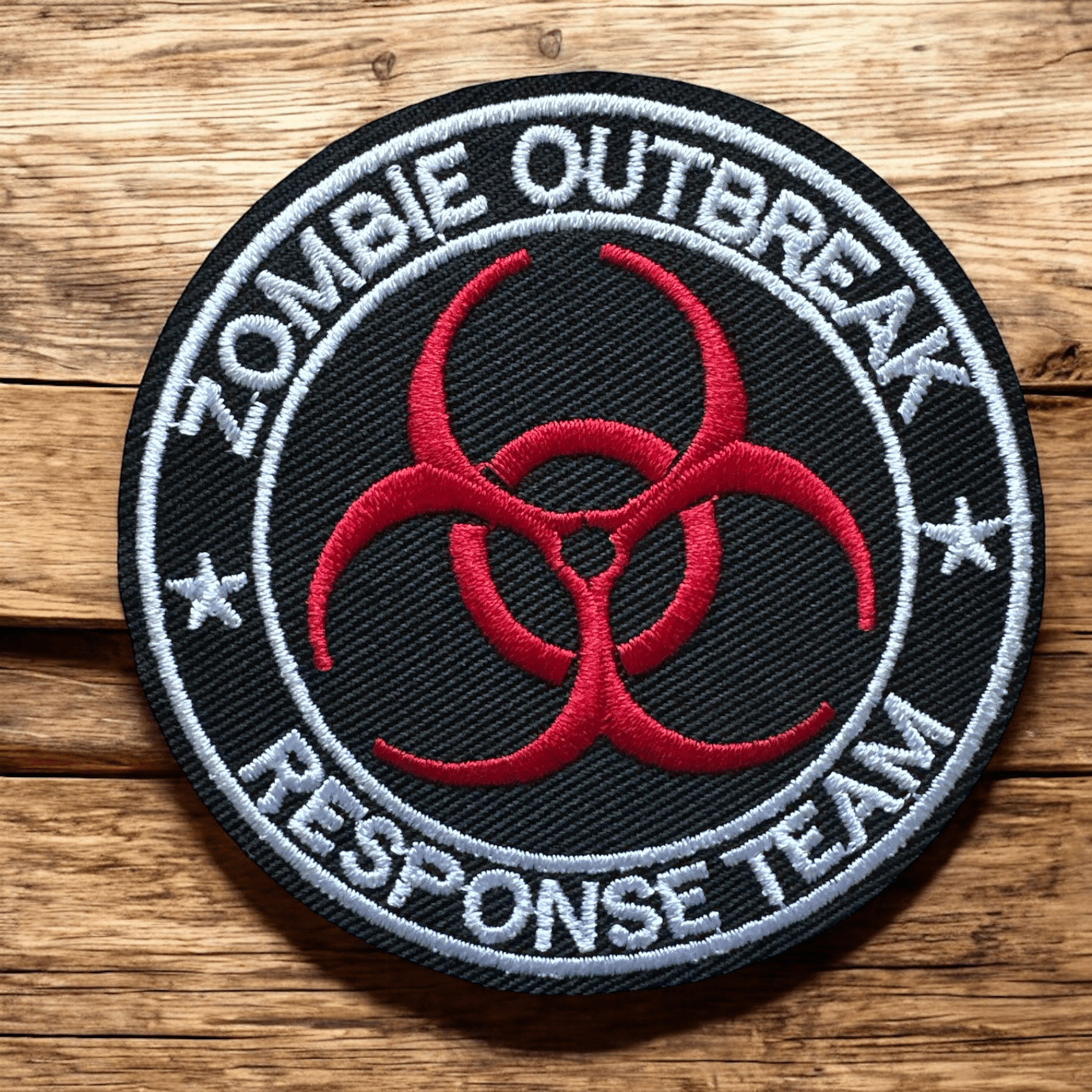 "Zombie Outbreak Response Team" Iron On Patch - Wander Together Outfitters