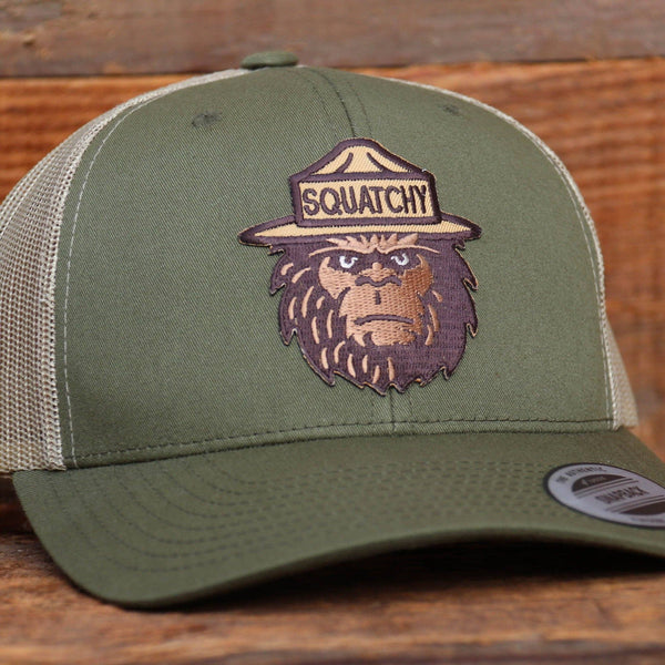 Squatchy Hat in Olive Green