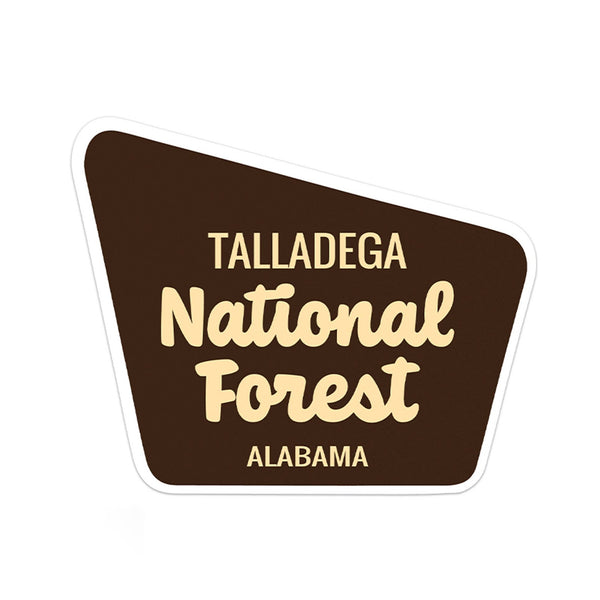 "Talladega National Forest" Vinyl Sticker