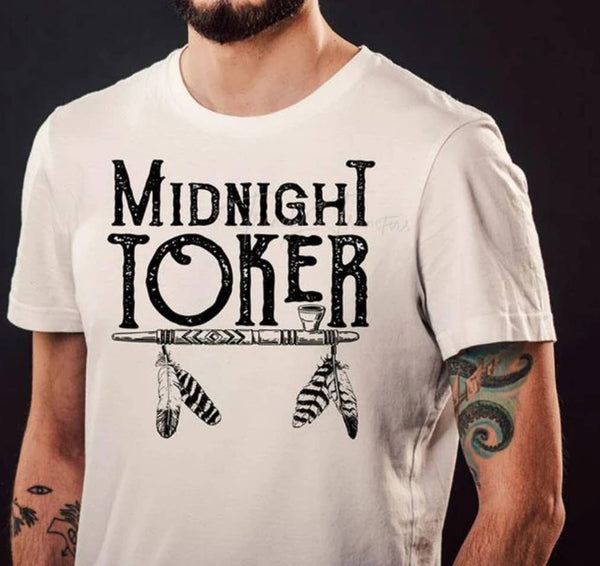 "Midnight Toker" Unisex Graphic Tee (CLEARANCE)