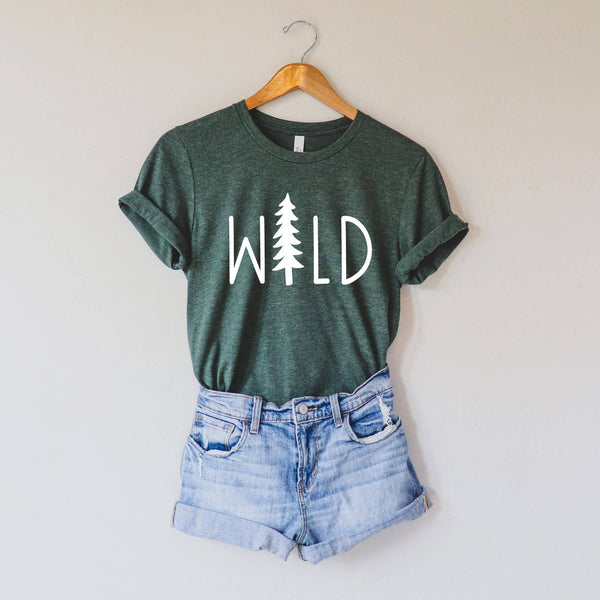 "Wild" with Tree Unisex T-Shirt