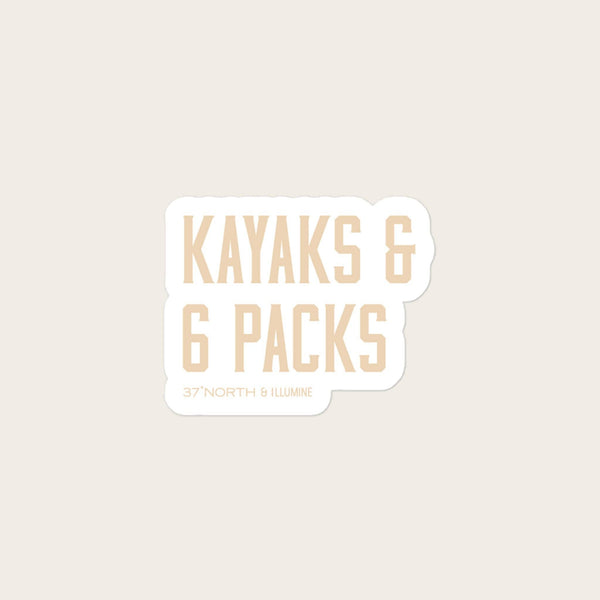 Kayaks & Six packs