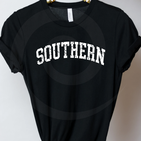 "Southern" Distressed Graphic Tee (CLEARANCE)