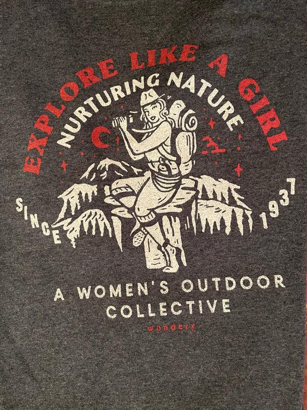 "Explore Like a Girl" Long Sleeve T-Shirt (CLEARANCE)