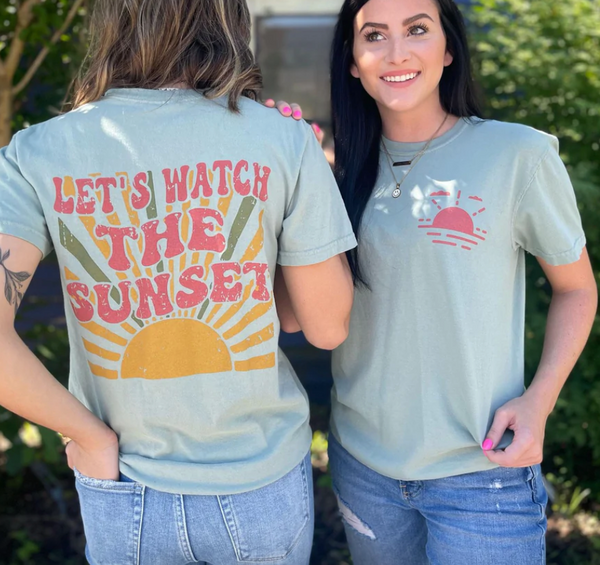 “Let’s Watch The Sunset” T-Shirt (SALE)
