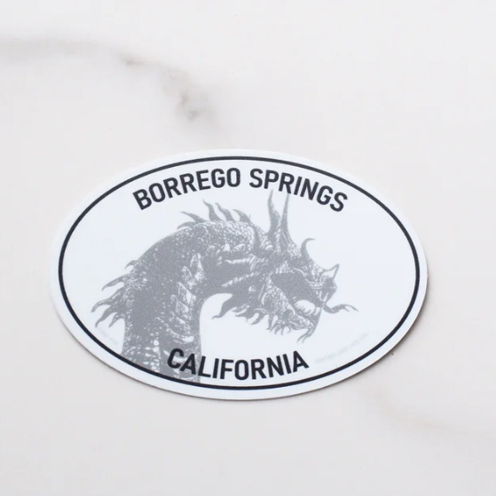 Borrego Springs Bumper Sticker