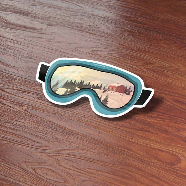 Ski Goggles Sticker (SALE)