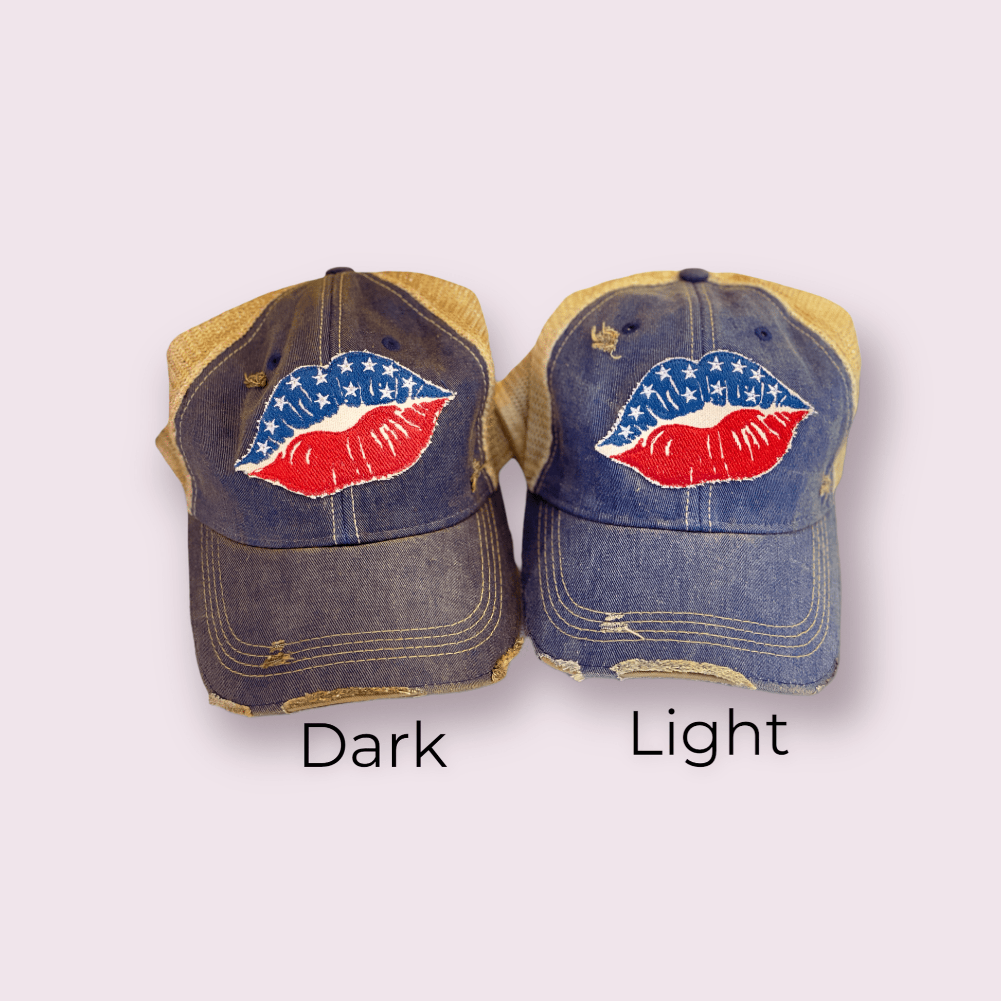 American Lips Unisex Trucker Caps (CLEARANCE) - Wander Together Outfitters
