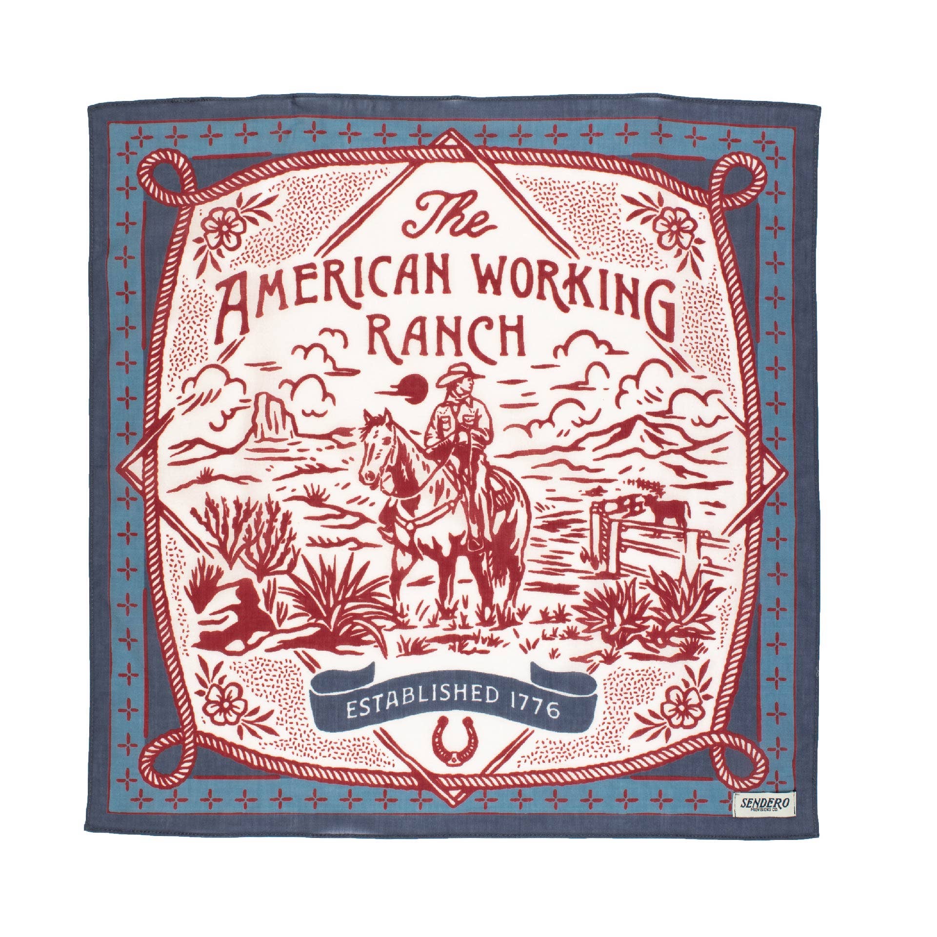 American Working Ranch Bandana - Wander Together Outfitters