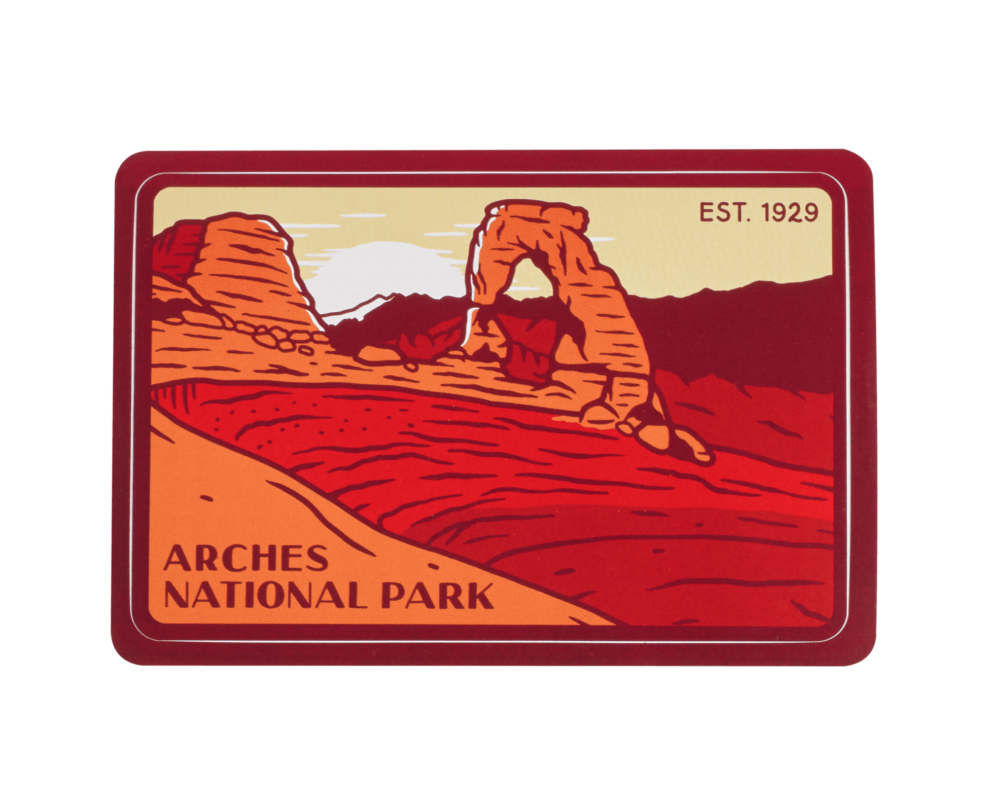 Arches National Park Sticker - Wander Together Outfitters