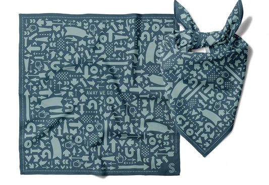 “Away We Go” Road Trip Bandana (SALE) - Wander Together Outfitters