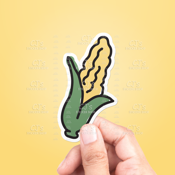 Corn Cob Sticker Vinyl Decal