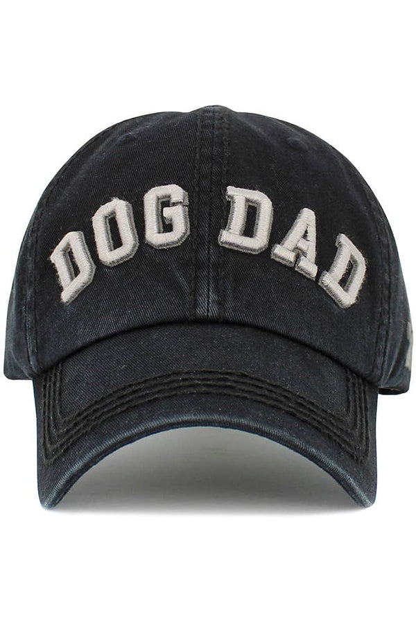"Dog Dad"  Vintage Baseball Cap