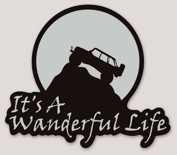 "it's A Wonderful Life" Off Road Bumper Sticker