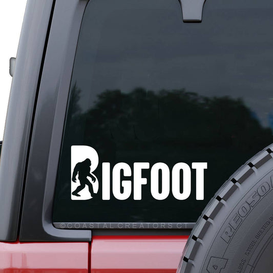 Bigfoot Sasquatch Car Window Decal - Wander Together Outfitters