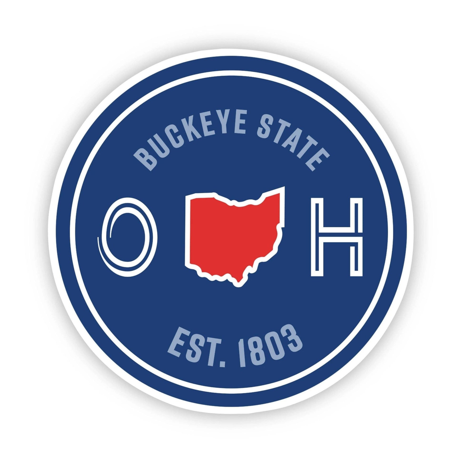 Buckeye State Ohio Sticker - Wander Together Outfitters