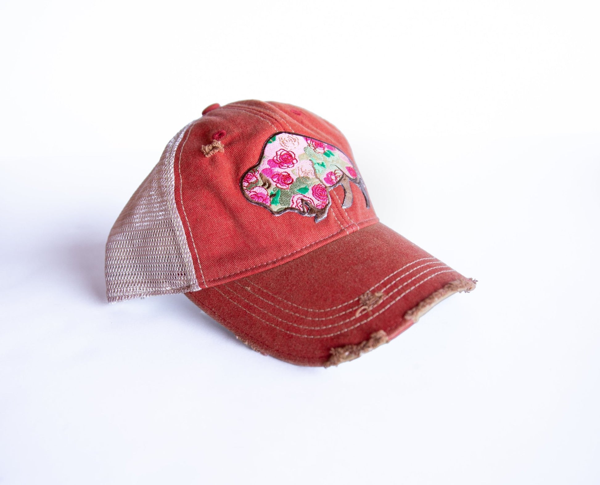 Buffalo Rose Cap (Various Colors) - Wander Together Outfitters