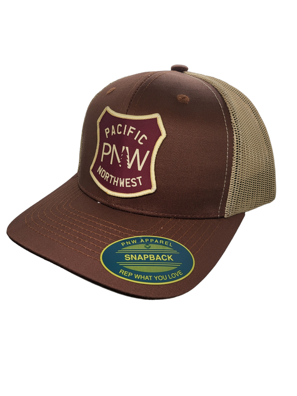 Pacific Northwest Trucker Hat with Iconic Tree PNW