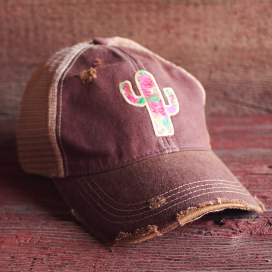 Cactus Rose Cap (Various Colors) - Wander Together Outfitters