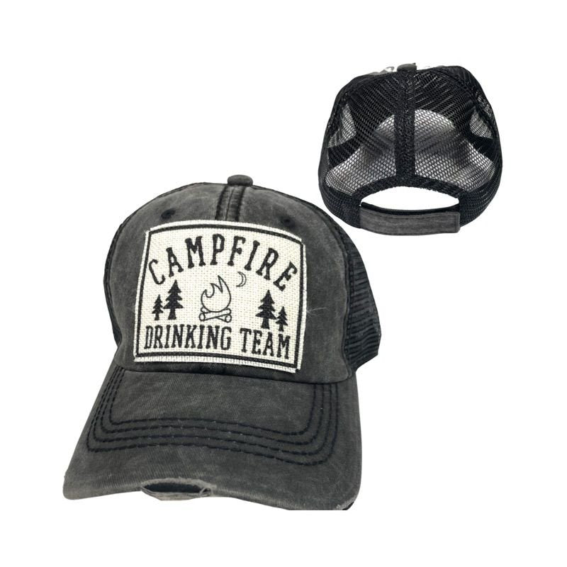 "Campfire Drinking Team" Unisex Hat - Wander Together Outfitters