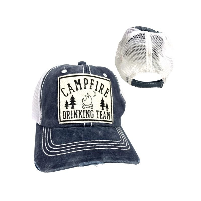 "Campfire Drinking Team" Unisex Hat - Wander Together Outfitters