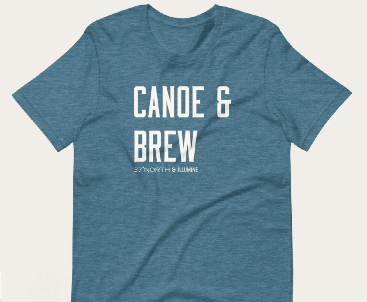 "Canoe & Brew" Unisex T Shirt (CLEARANCE) - Wander Together Outfitters