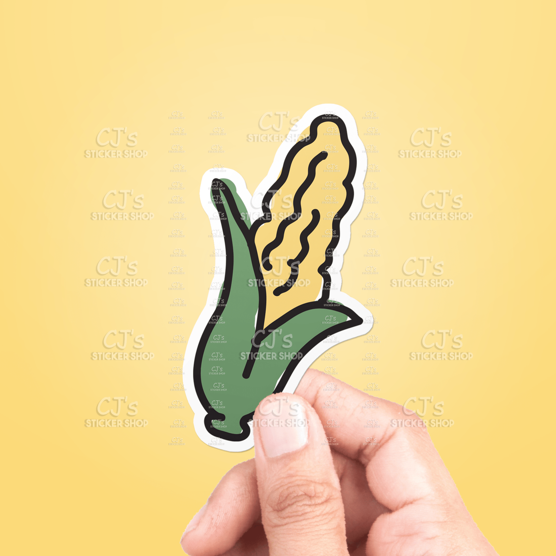 Corn Cob Sticker Vinyl Decal - Wander Together Outfitters