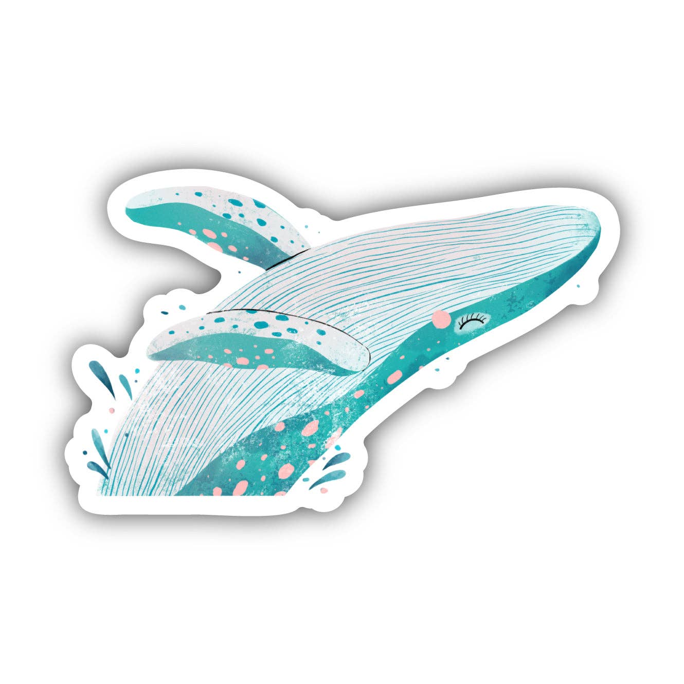 Cute Whale Sticker - Wander Together Outfitters
