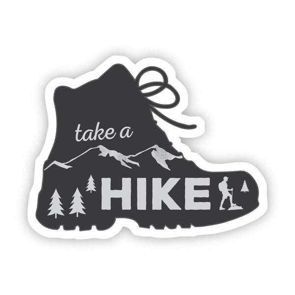 "Take a Hike" Boot Sticker