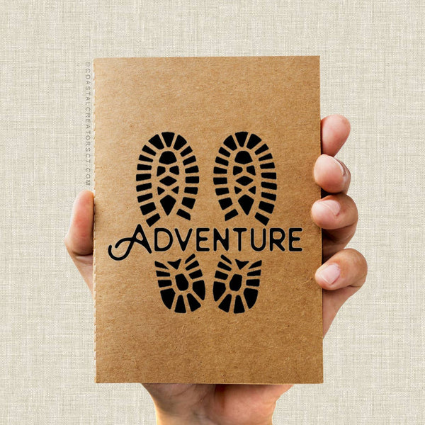 “Adventure” w/ Boots 48-Page Pocket Journal