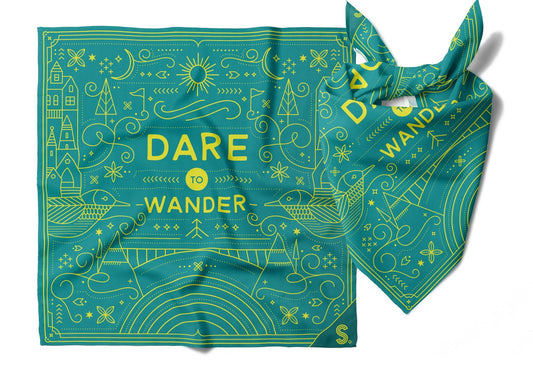 “Dare to Wander” Road Trip Bandana (CLEARANCE) - Wander Together Outfitters