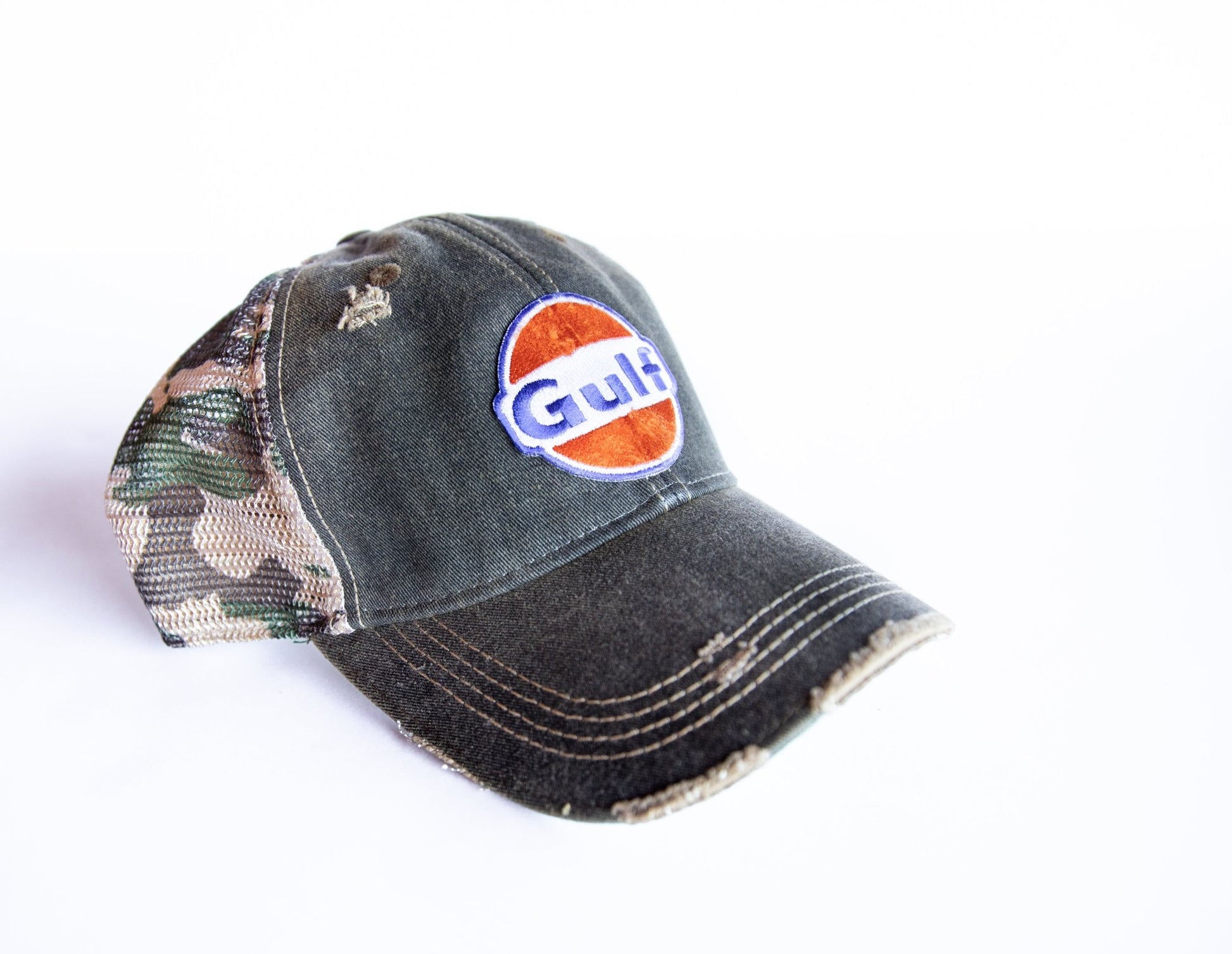 Distressed Gulf Trucker Cap (Choice of Colors) - Wander Together Outfitters