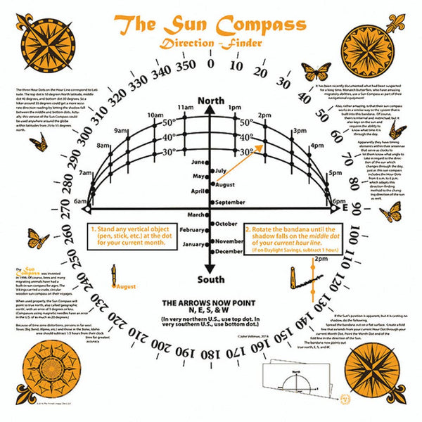 Sun Compass Bandana