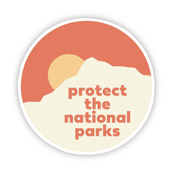 Protect the National Parks Sticker