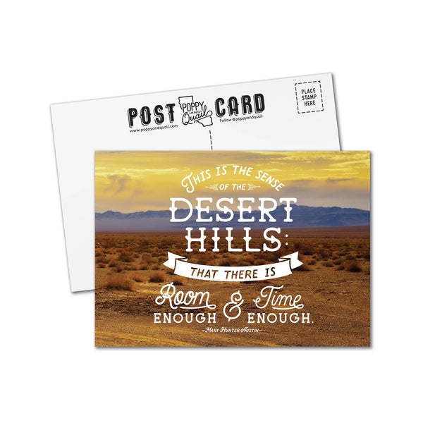 Desert Hills Postcards
