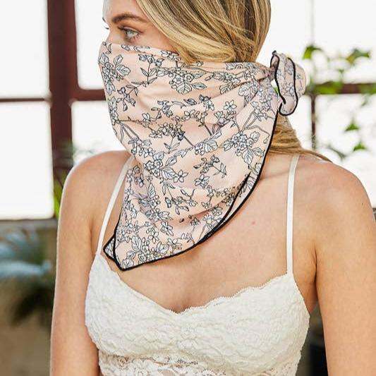 Feminine Floral Bandana - Wander Together Outfitters