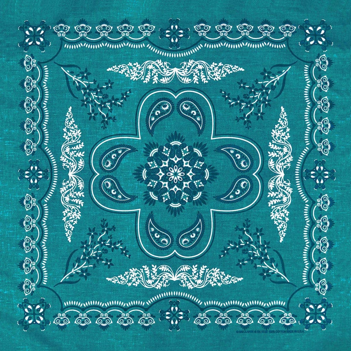 Floral Paisley Bandana 27" x 27" or 22” x 22” (Various Colors and Patterns) - Wander Together Outfitters