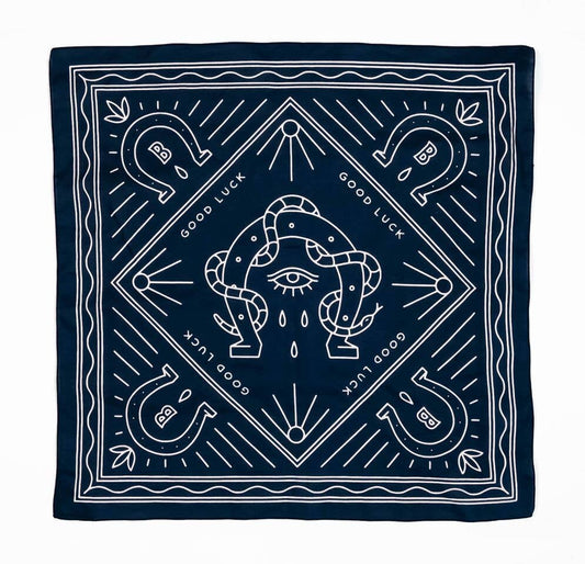 "Good Luck" Organic Cotton Bandana - Wander Together Outfitters