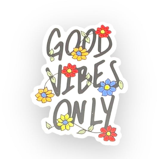 “Good Vibes” Sticker - Wander Together Outfitters