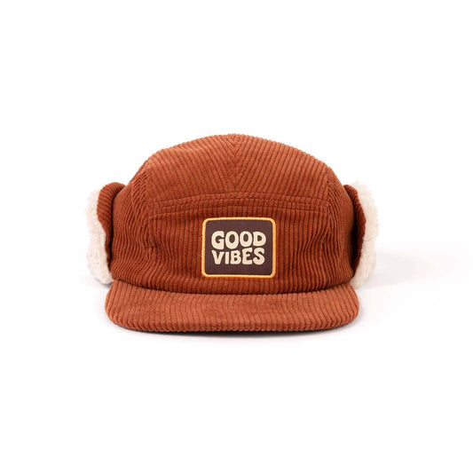 "Good Vibes" Unisex Sherpa Hat - Wander Together Outfitters