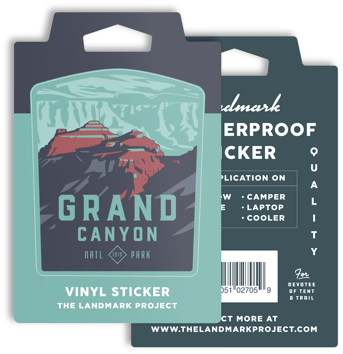 Grand Canyon National Park (North Rim) Sticker - Wander Together Outfitters