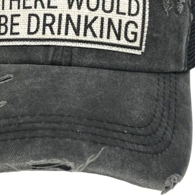 "I Was Told There Would Be Drinking" Unisex Distressed Caps (Various Colors & Styles) - Wander Together Outfitters