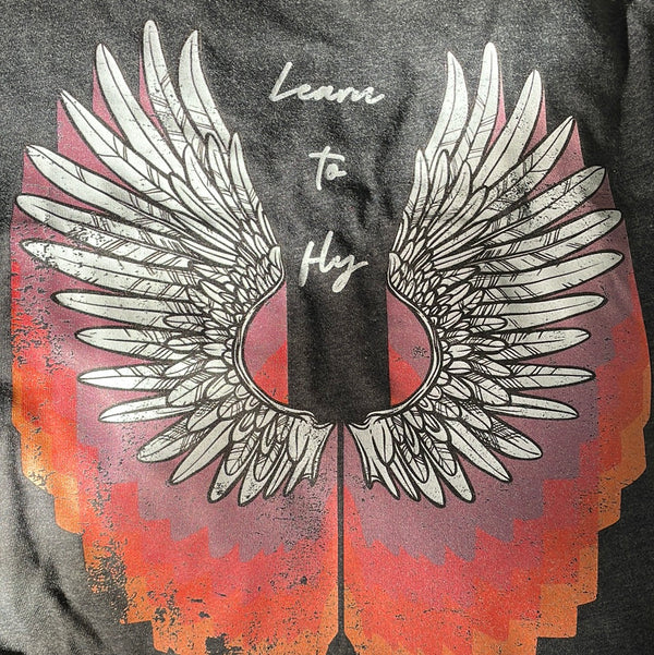 "Learn To Fly" T-Shirt (CLEARANCE)