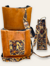 "Brown Laredo" Box Luxurious Handcrafted Leather Handbag (SALE)