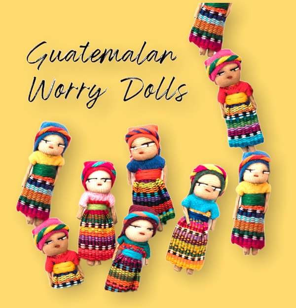 Single Handmade Worry Dolls - Guatemala