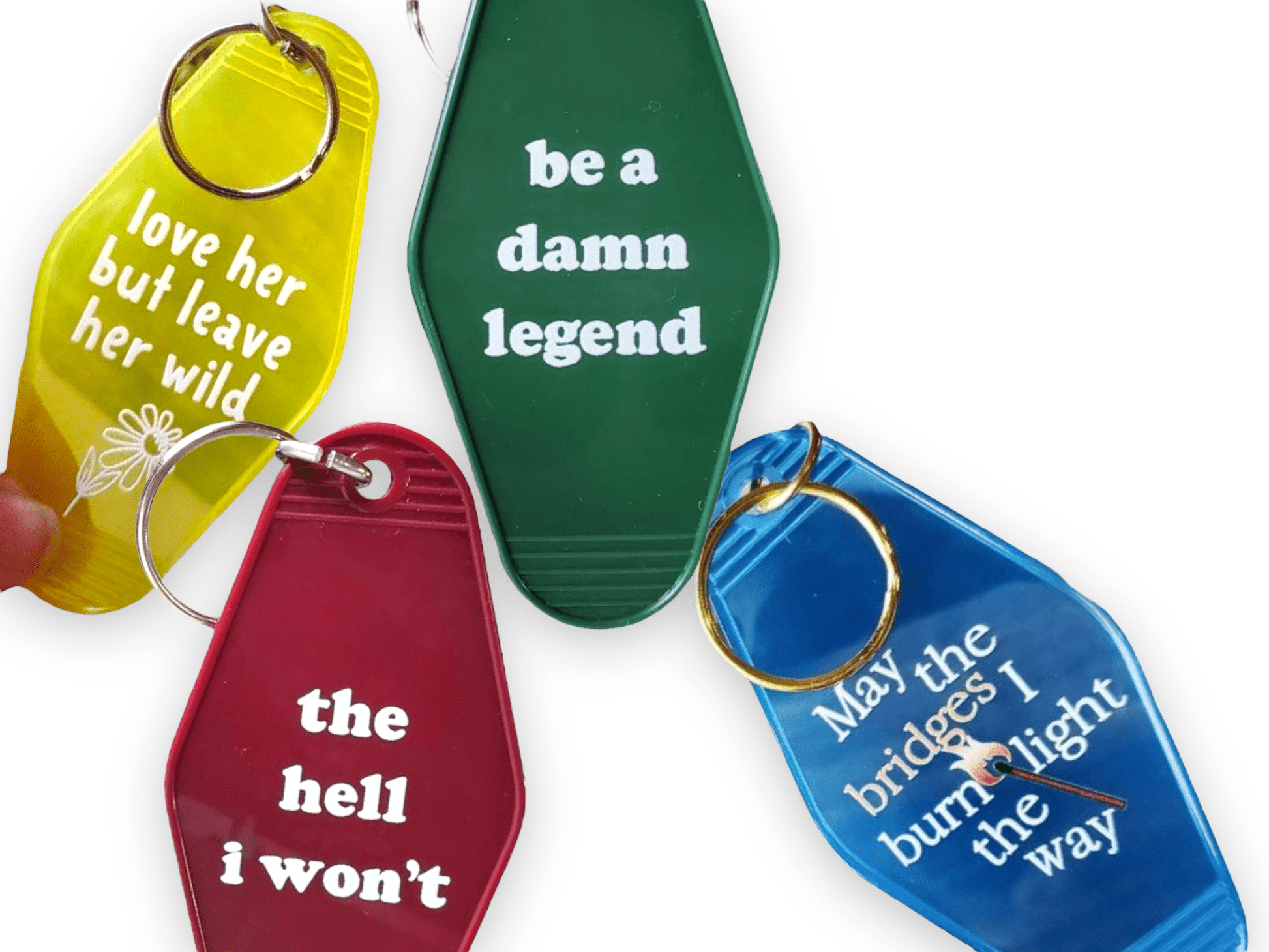 “Legend” Retro Hotel Keychain - Wander Together Outfitters