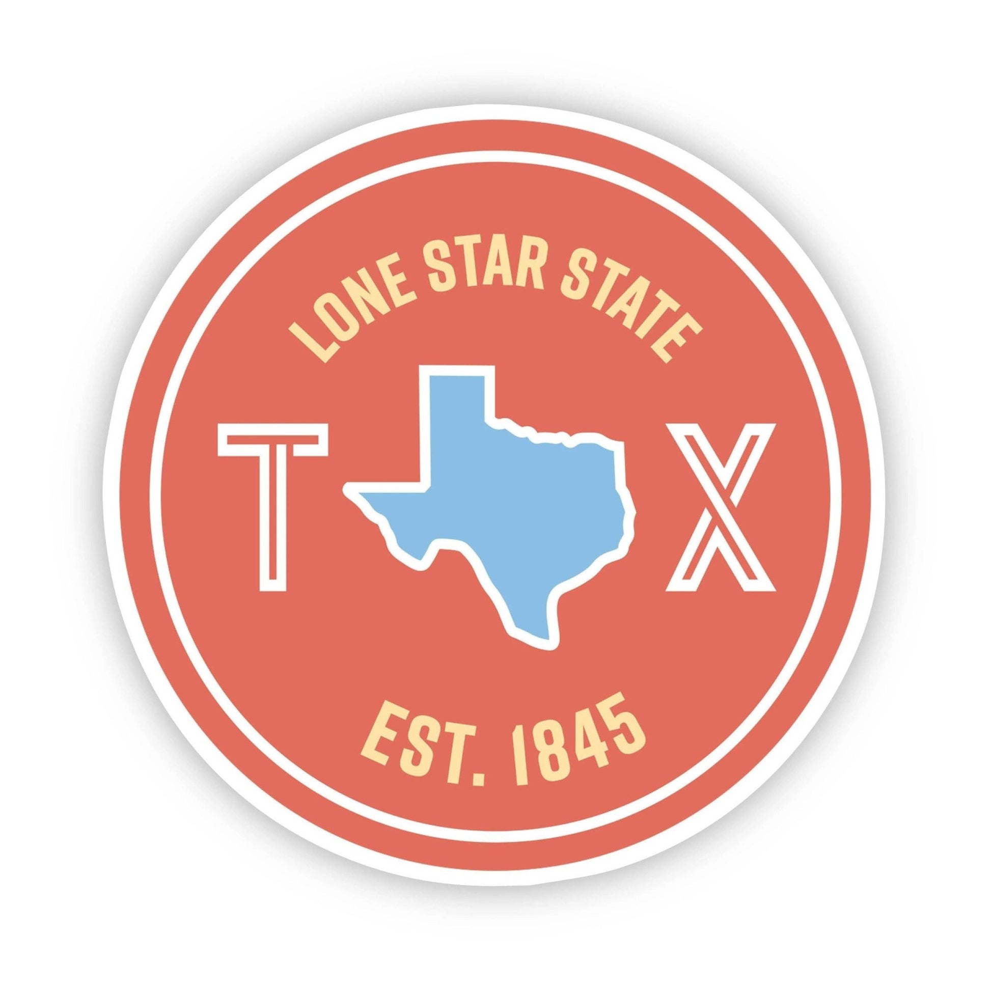 Lone Star State Texas Sticker - Wander Together Outfitters