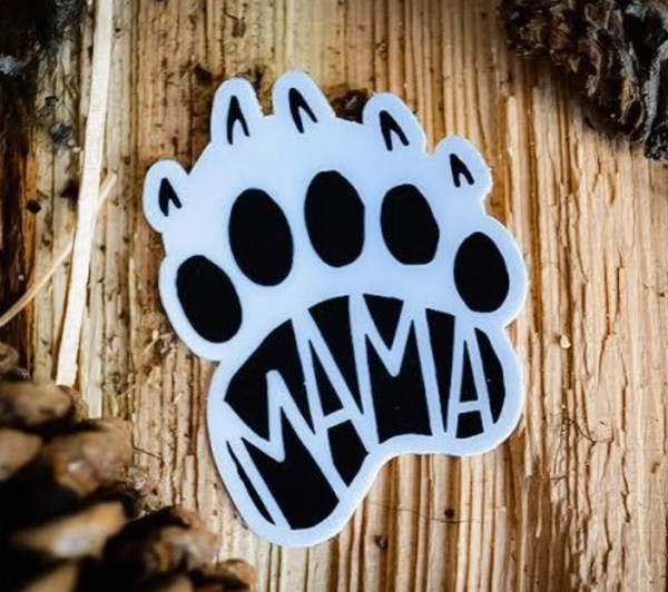 Mama Bear Vinyl Decal Sticker