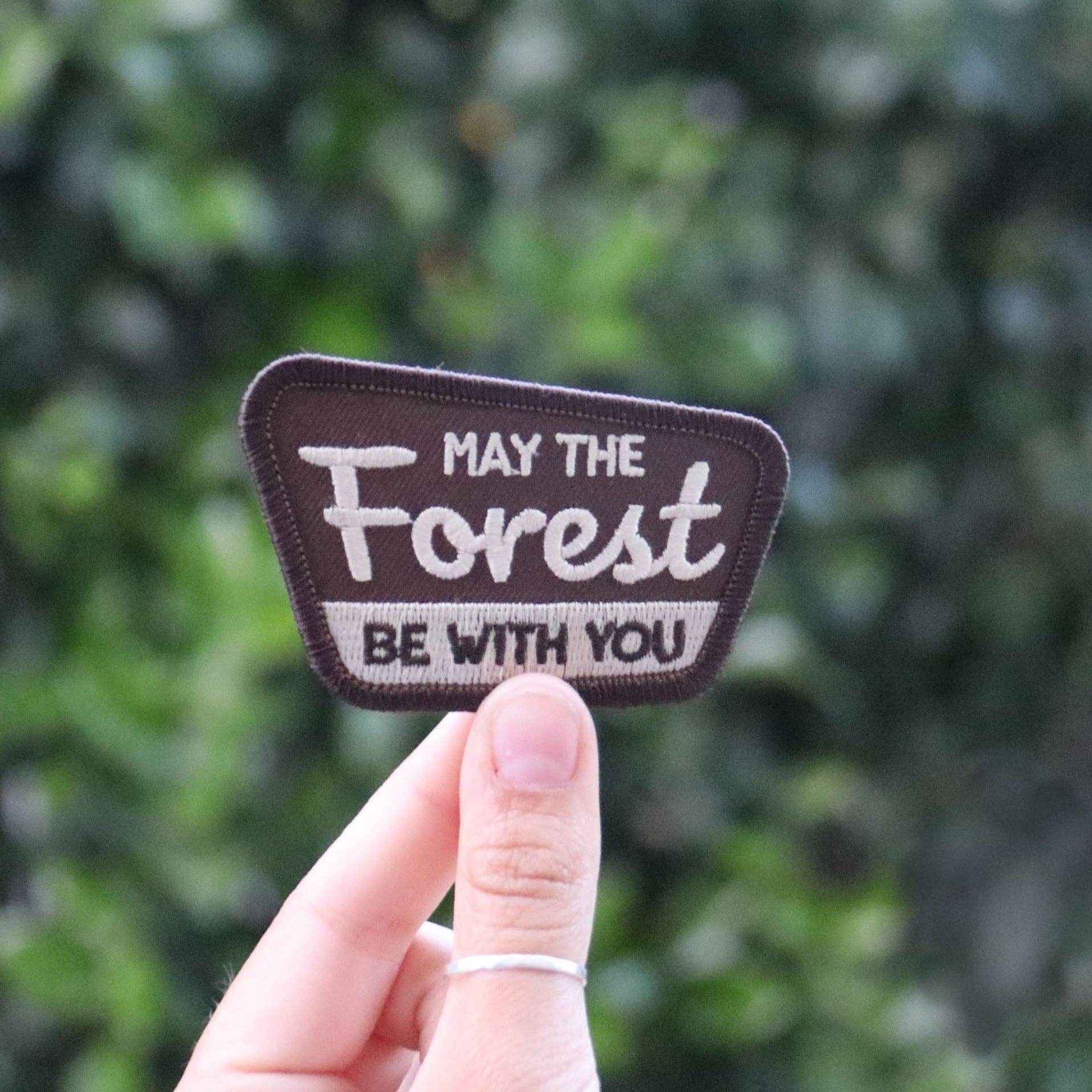 "May The Forest Be With You" Patch - Wander Together Outfitters